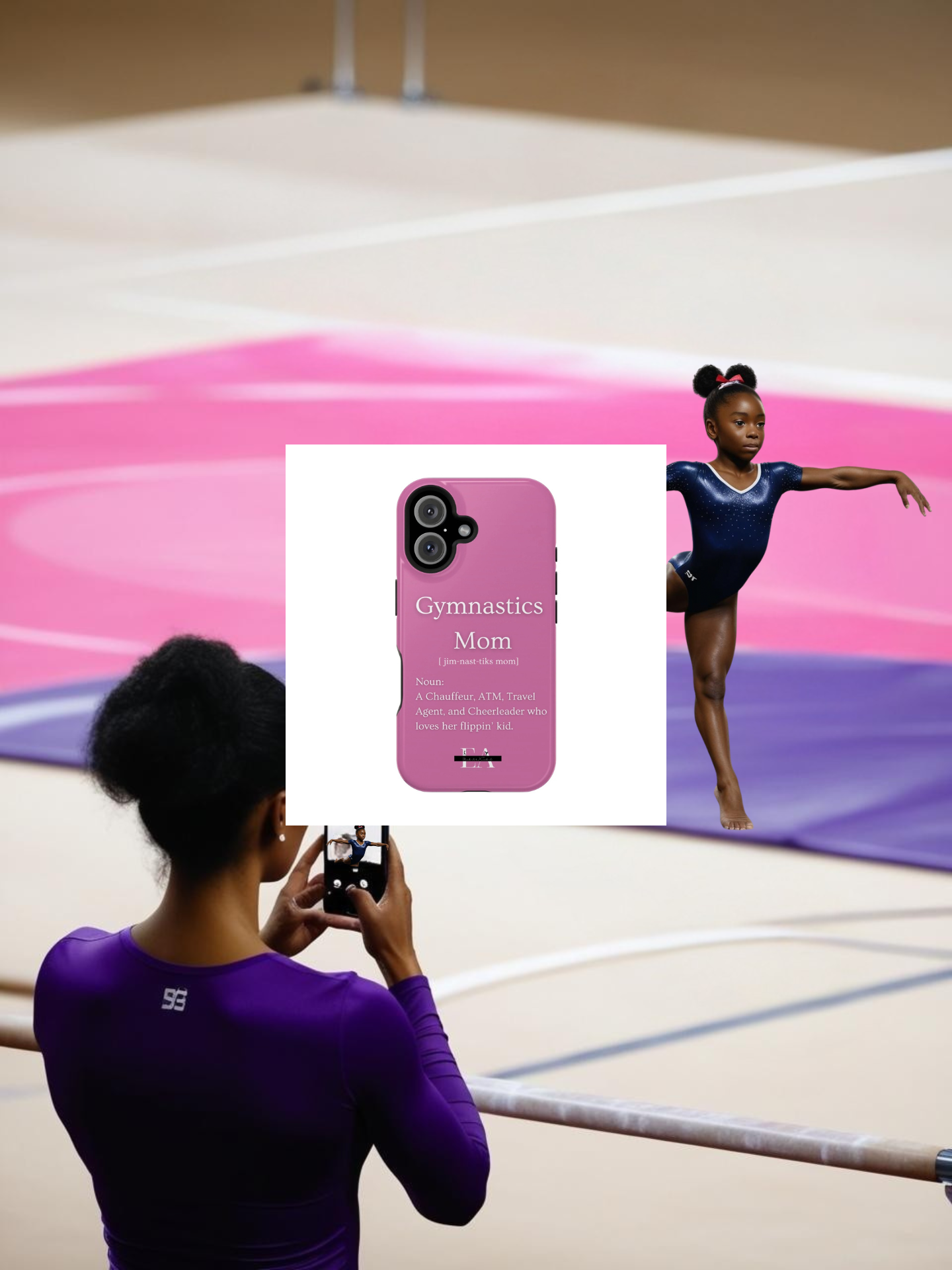 Gymnastics Mom MagSafe Tough Case (all iPhone 13 & Newer)