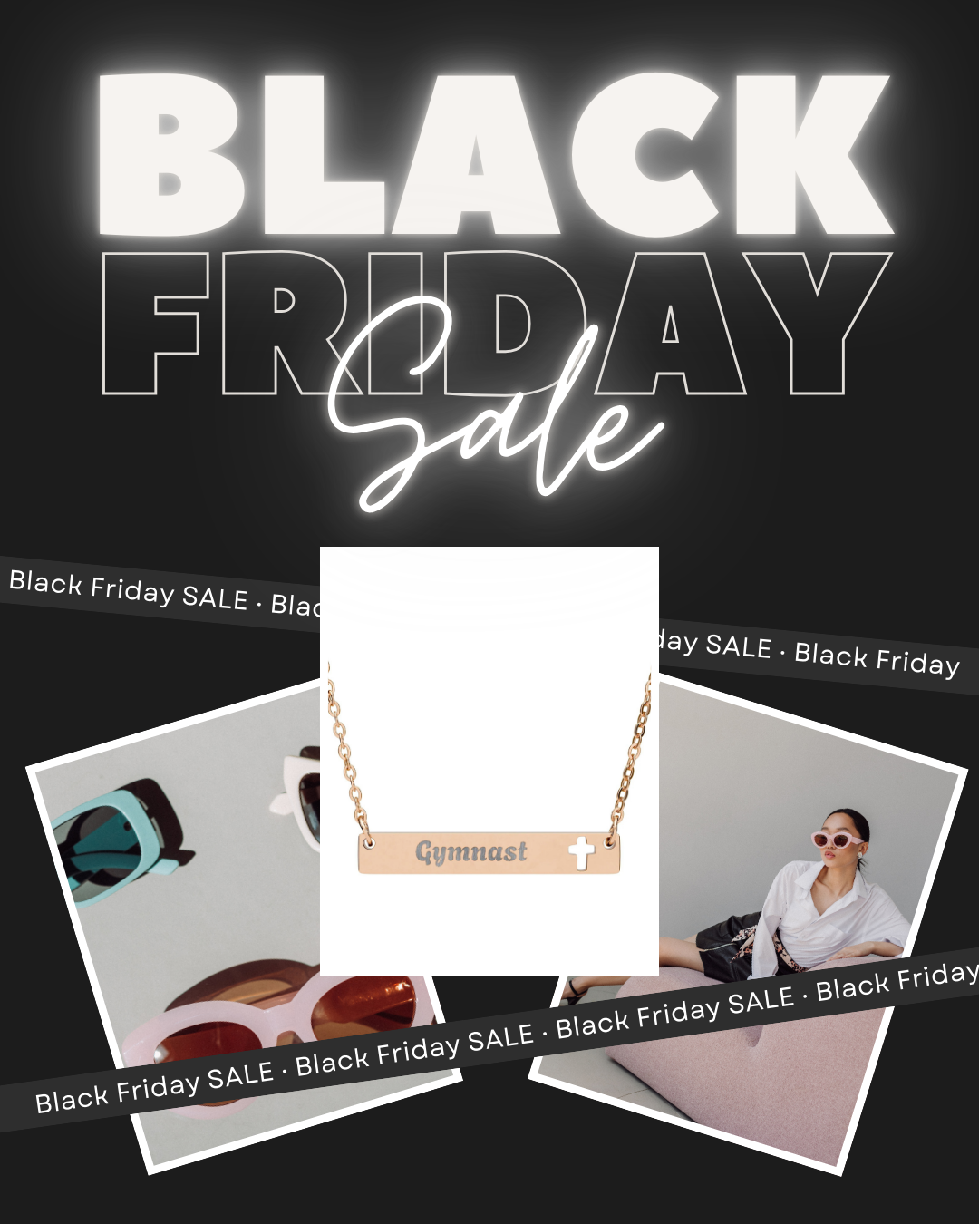 Gymnast Cross Bar Necklace, Custom Name Jewelry, Faith Necklace, Gift for Her, Religious Accessories