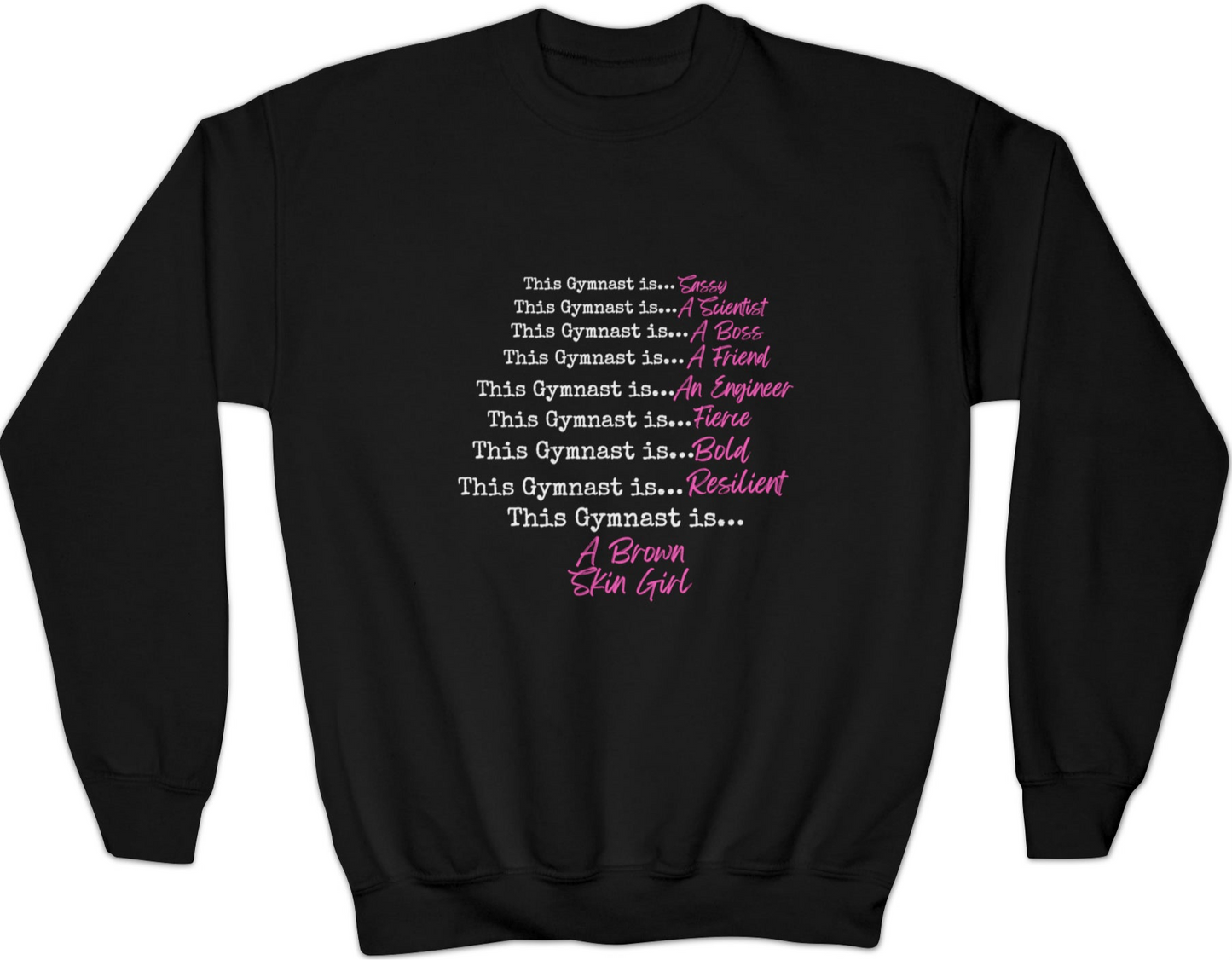 This Gymnast is Youth Crewneck Sweatshirt