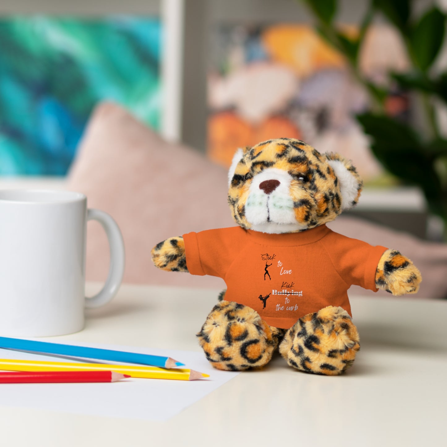 Stuffed Animals with Anti-Bullying Tee