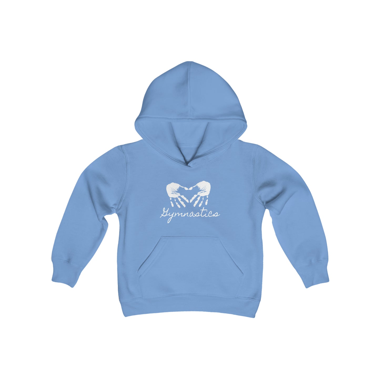 Youth My Heart Gymnastics Heavy Blend Hooded Sweatshirt