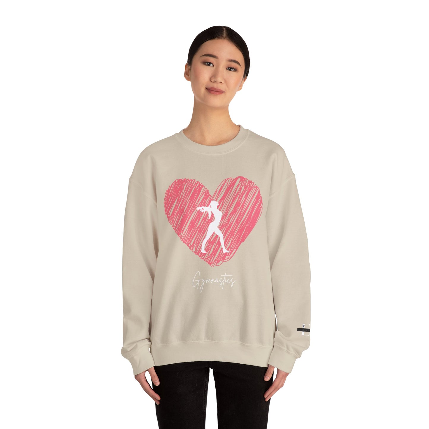 Love Gymnastics Unisex Heavy Blend™ Crewneck Sweatshirt