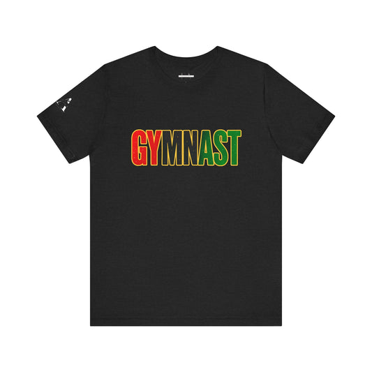 Gymnast (Pan-African Colors) Adult/Teen T-Shirt