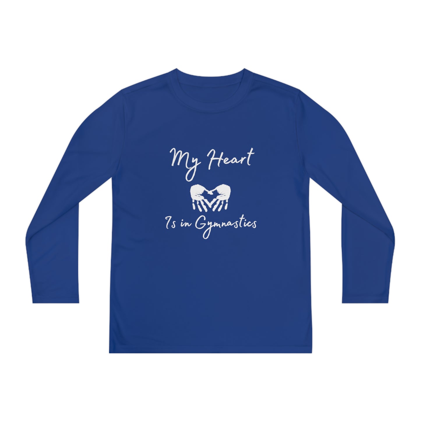 Heart in Gymnastics Youth Long Sleeve Competitor Tee
