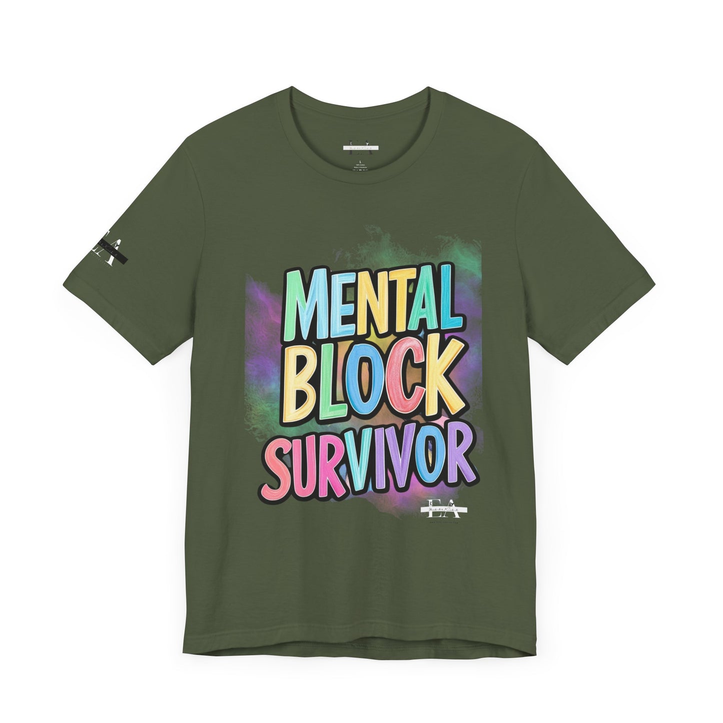 Mental Block Survivor Adult/Teen T-Shirt