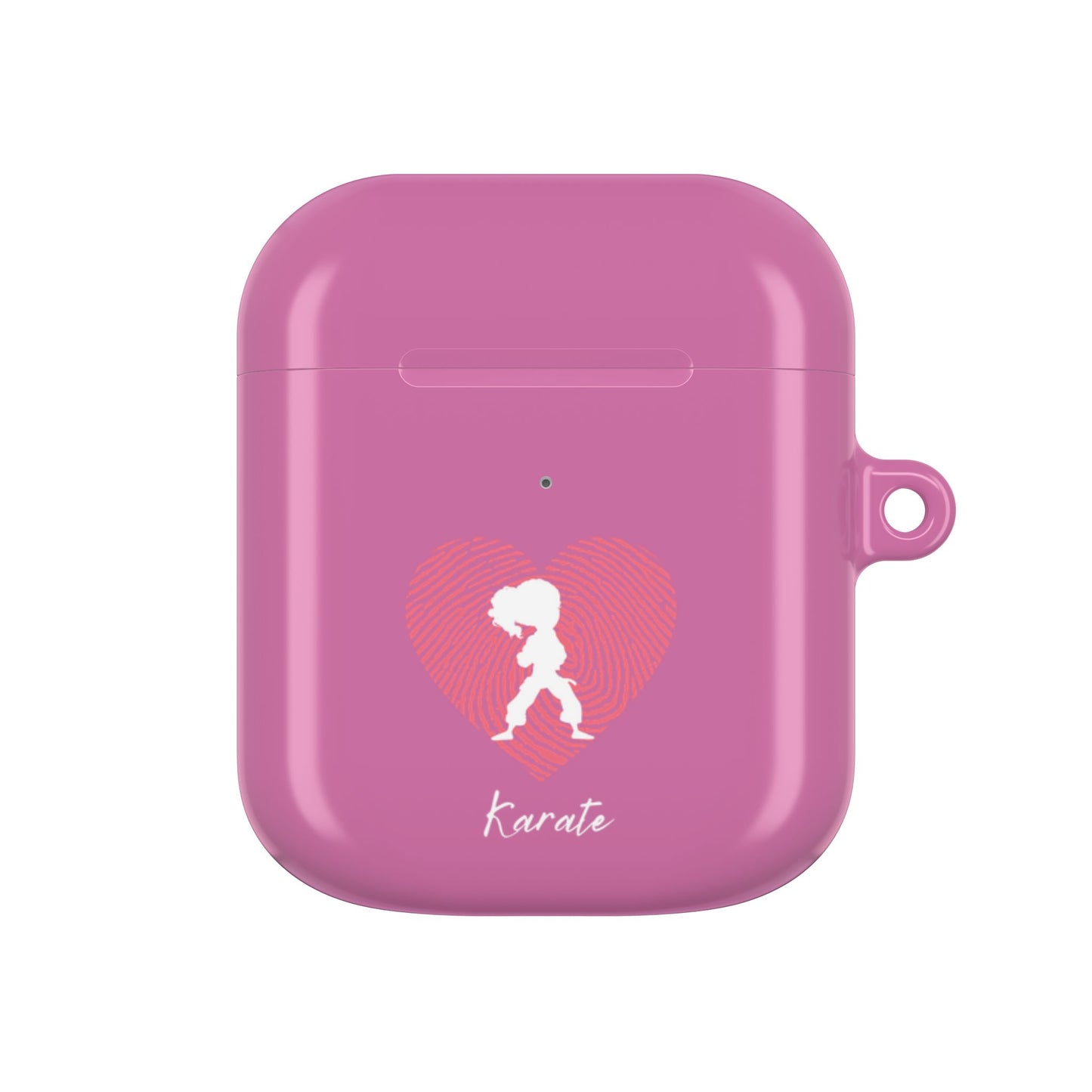 Karate Kid AirPod Case - Train Hard, Play Hard, Study Hard - Cute Pink Protective Cover