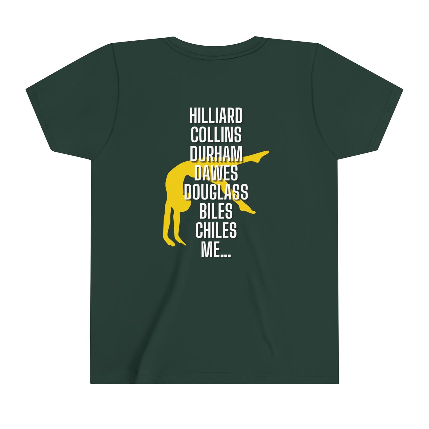 Historical Black Gymnast (HBCU version) T-Shirt Youth Size