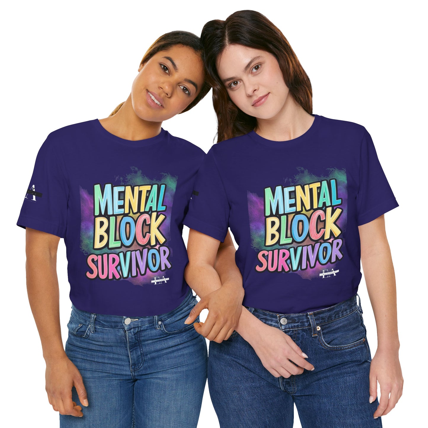 Mental Block Survivor Adult/Teen T-Shirt