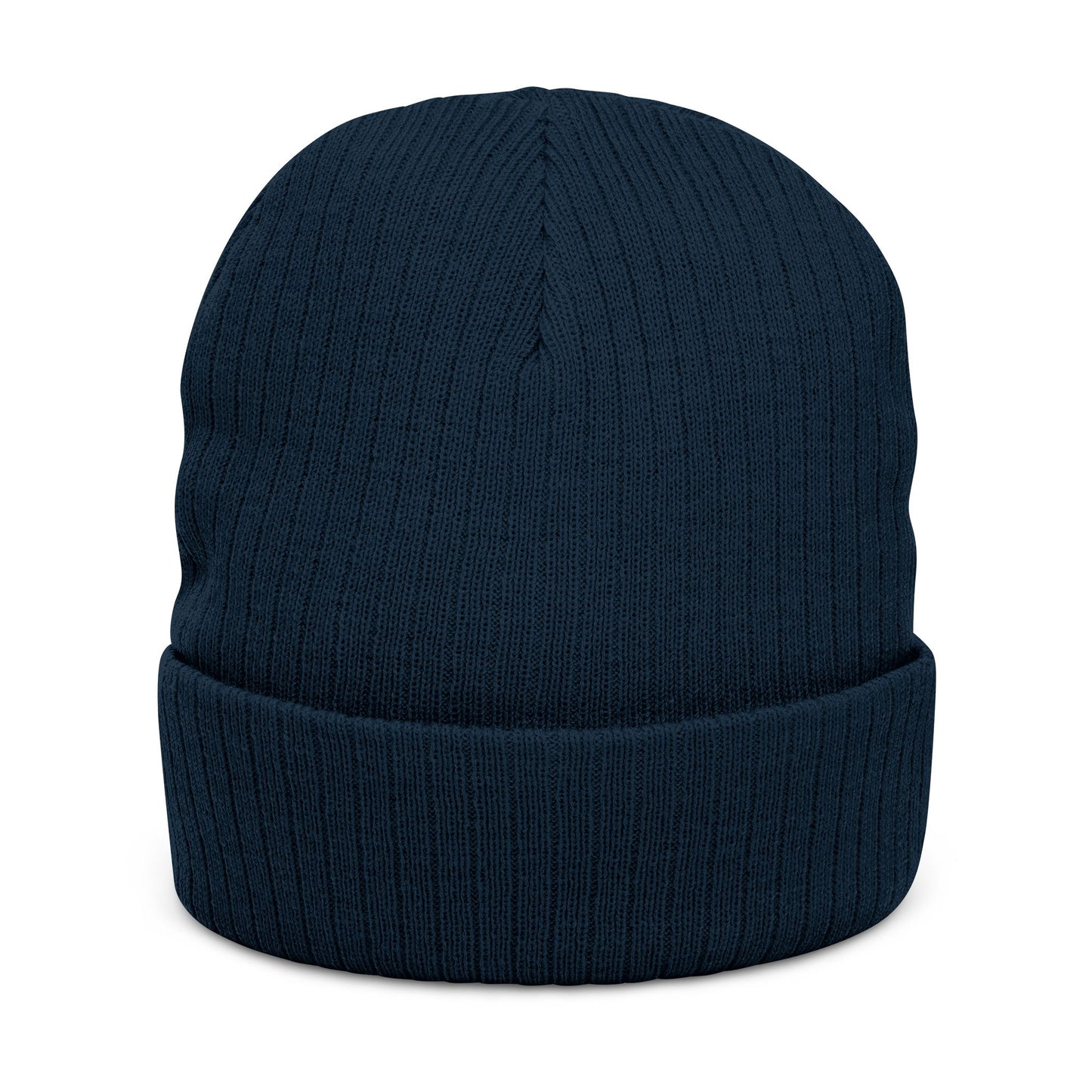 Flipping Cold Embroidered Gymnasts Beanie — Ribbed Knit Winter Hat