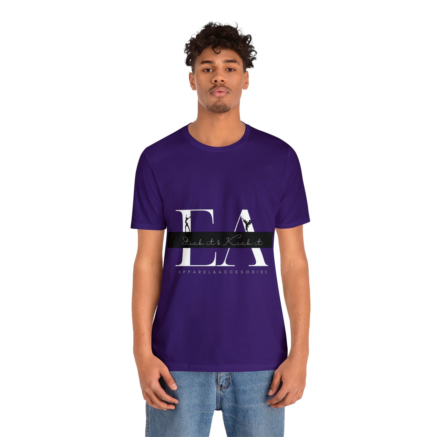 Stick it Kick It Logo Jersey Short Sleeve Tee