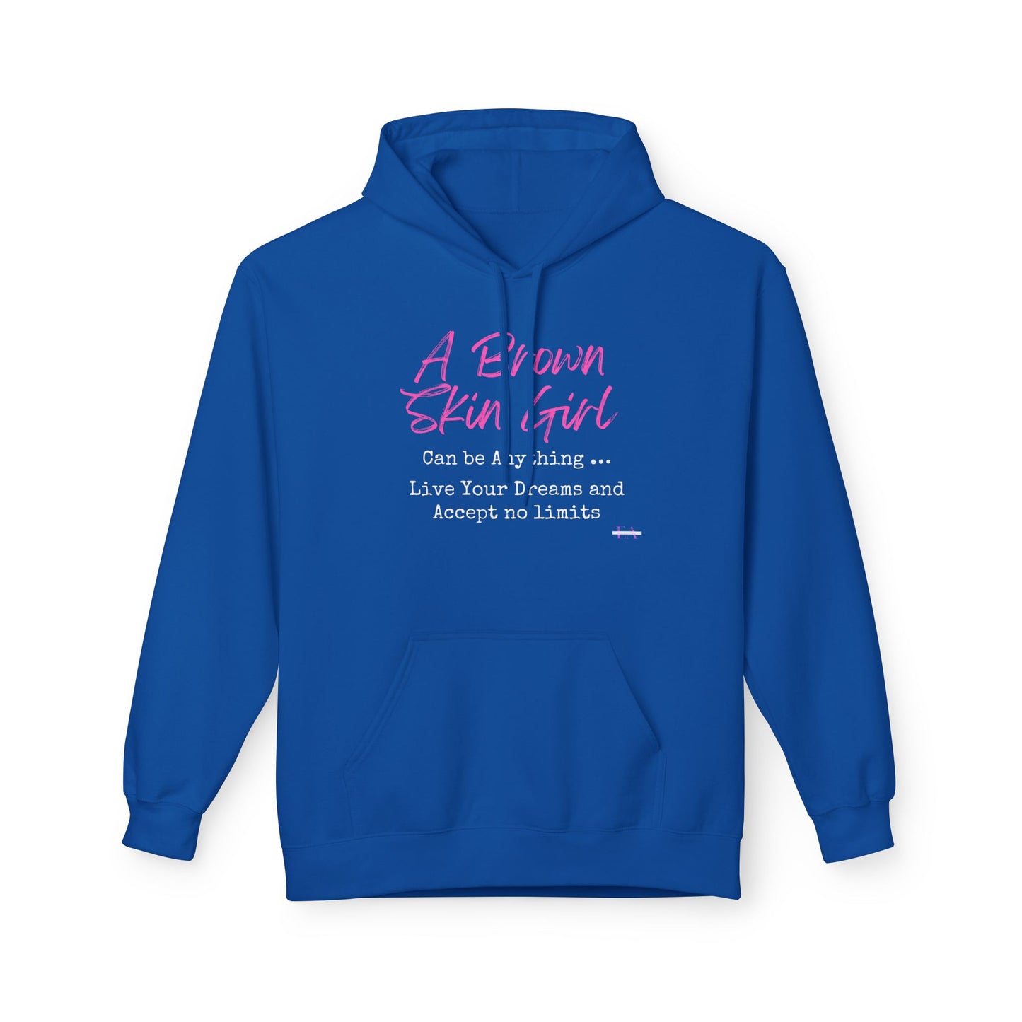 Brown Skin Girl Can Be Anything Heavy Blend Hooded Sweatshirt