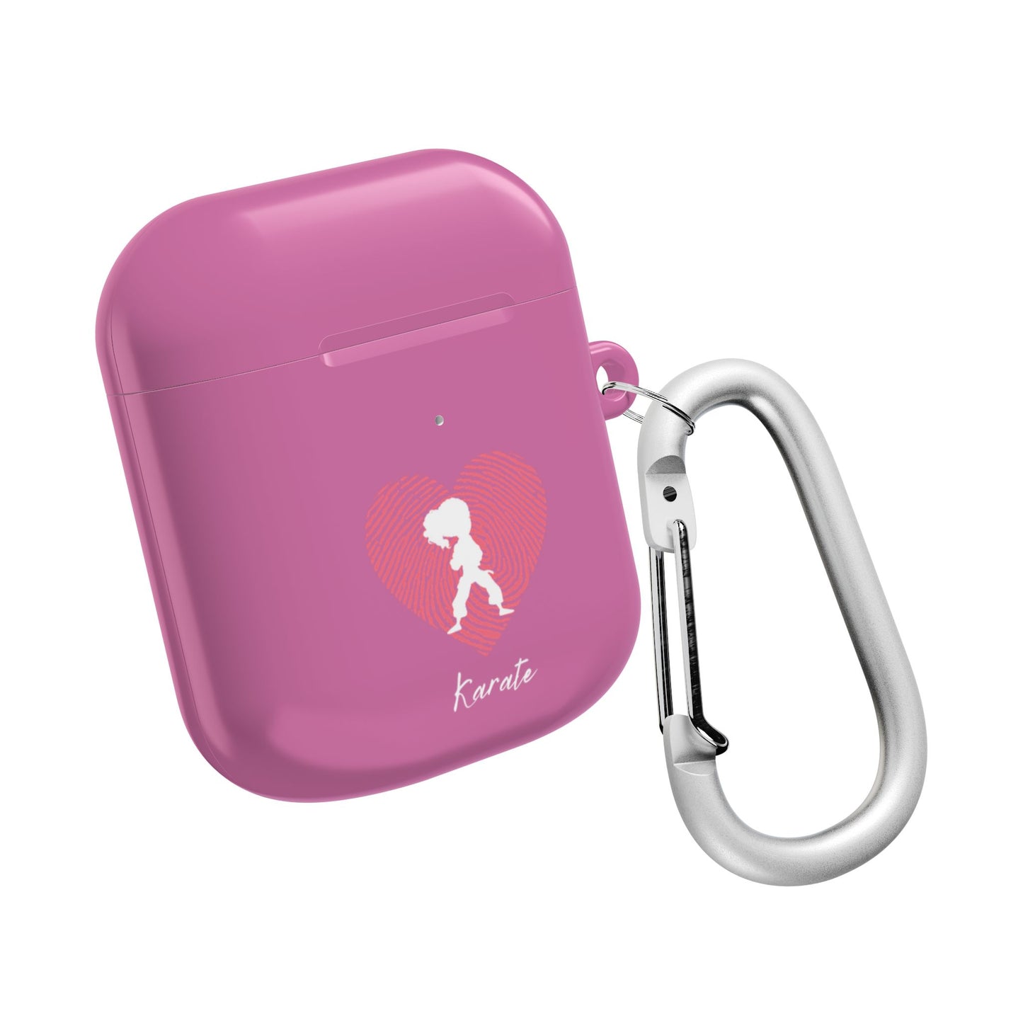 Karate Kid AirPod Case - Train Hard, Play Hard, Study Hard - Cute Pink Protective Cover