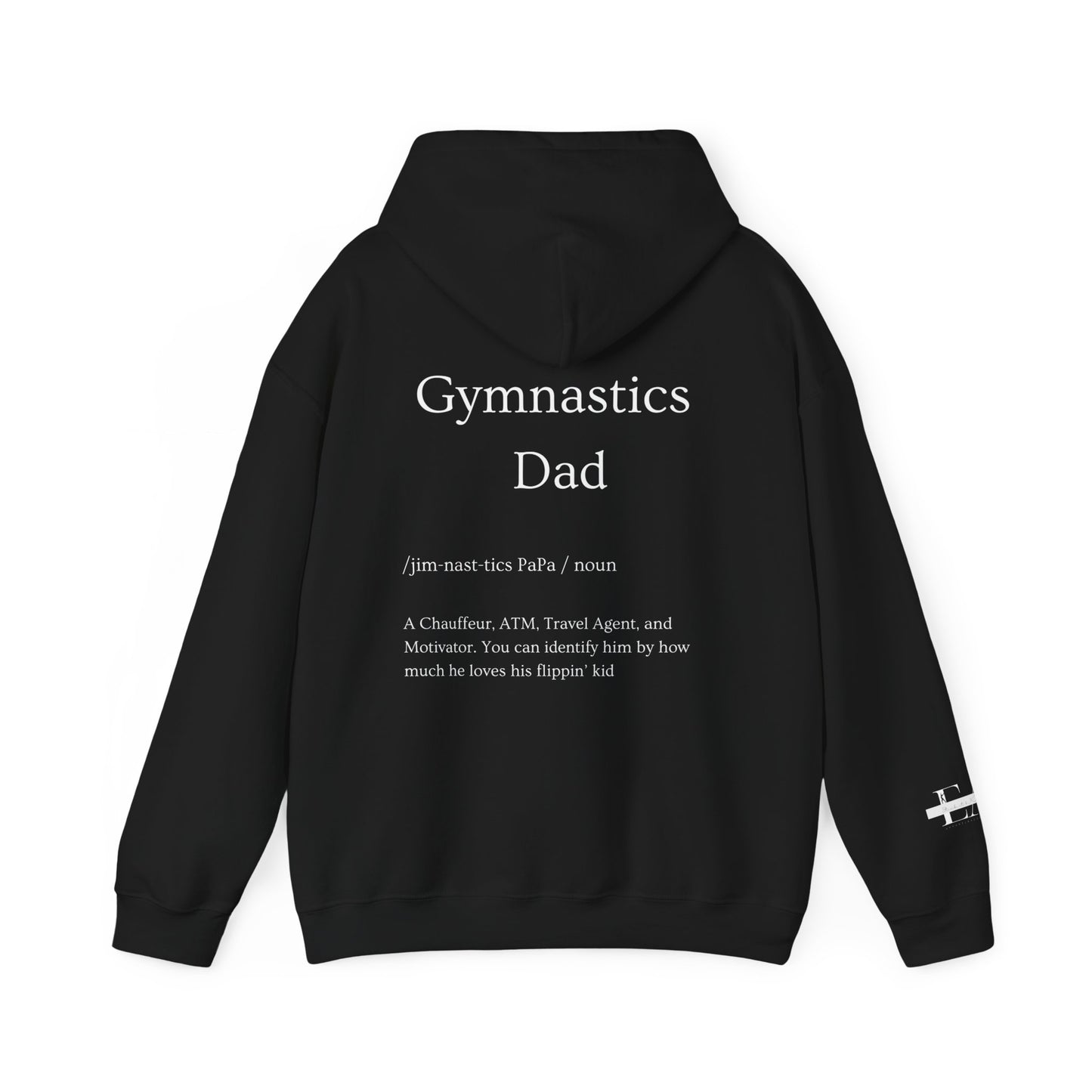 Definition Gymnastics Dad Unisex Heavy Blend™ Hooded Sweatshirt
