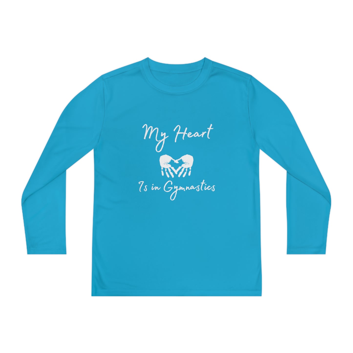 Heart in Gymnastics Youth Long Sleeve Competitor Tee
