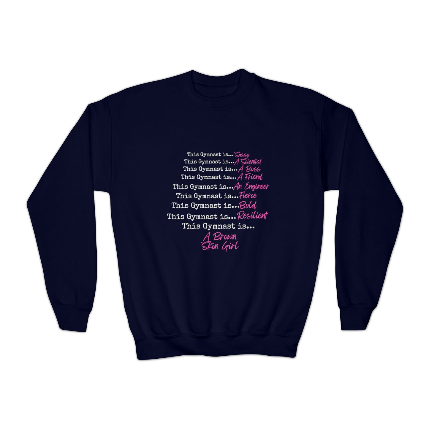 This Gymnast is Youth Crewneck Sweatshirt