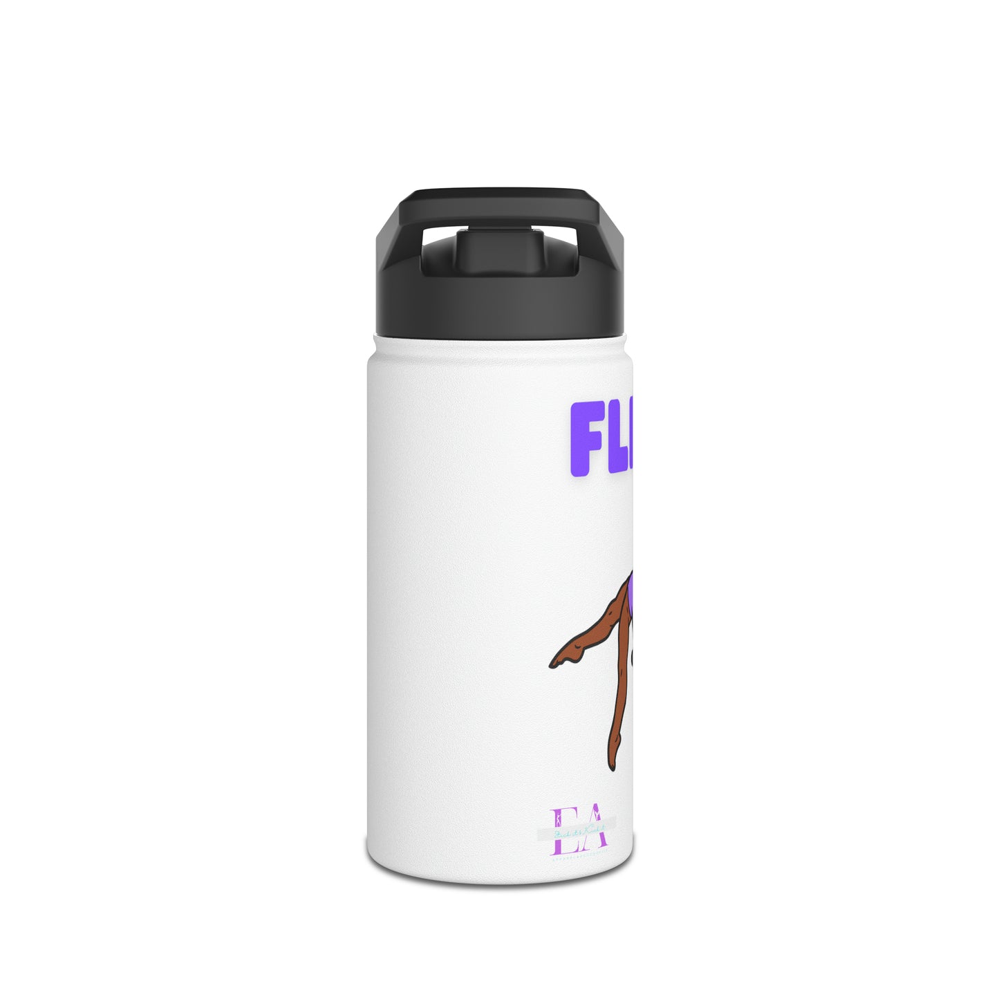 Gymnast (Flip, Kip, Stick) Stainless Steel Water Bottle, Standard Lid
