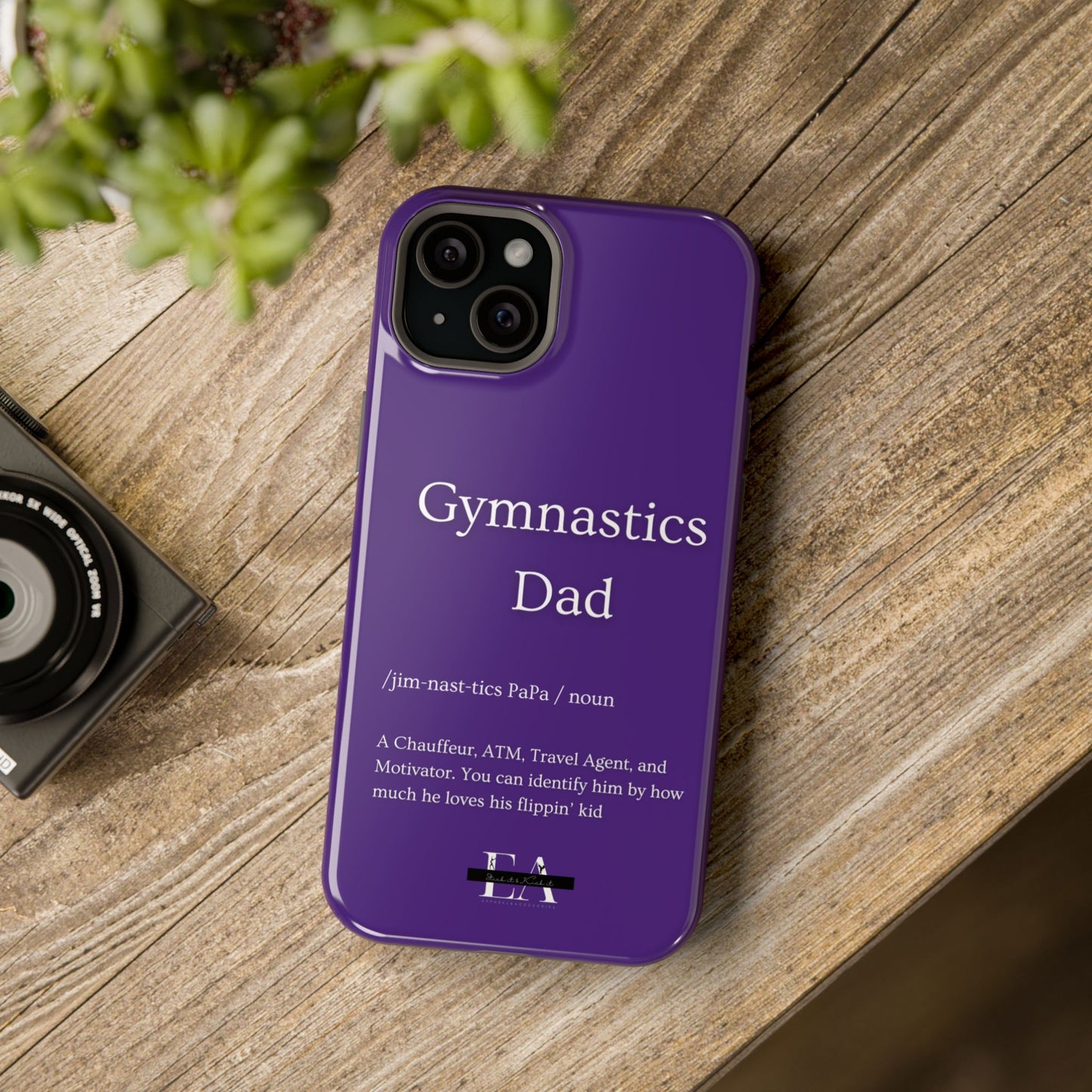 Gymnastics Dad MagSafe Tough Case (all iPhone 13 & Newer)