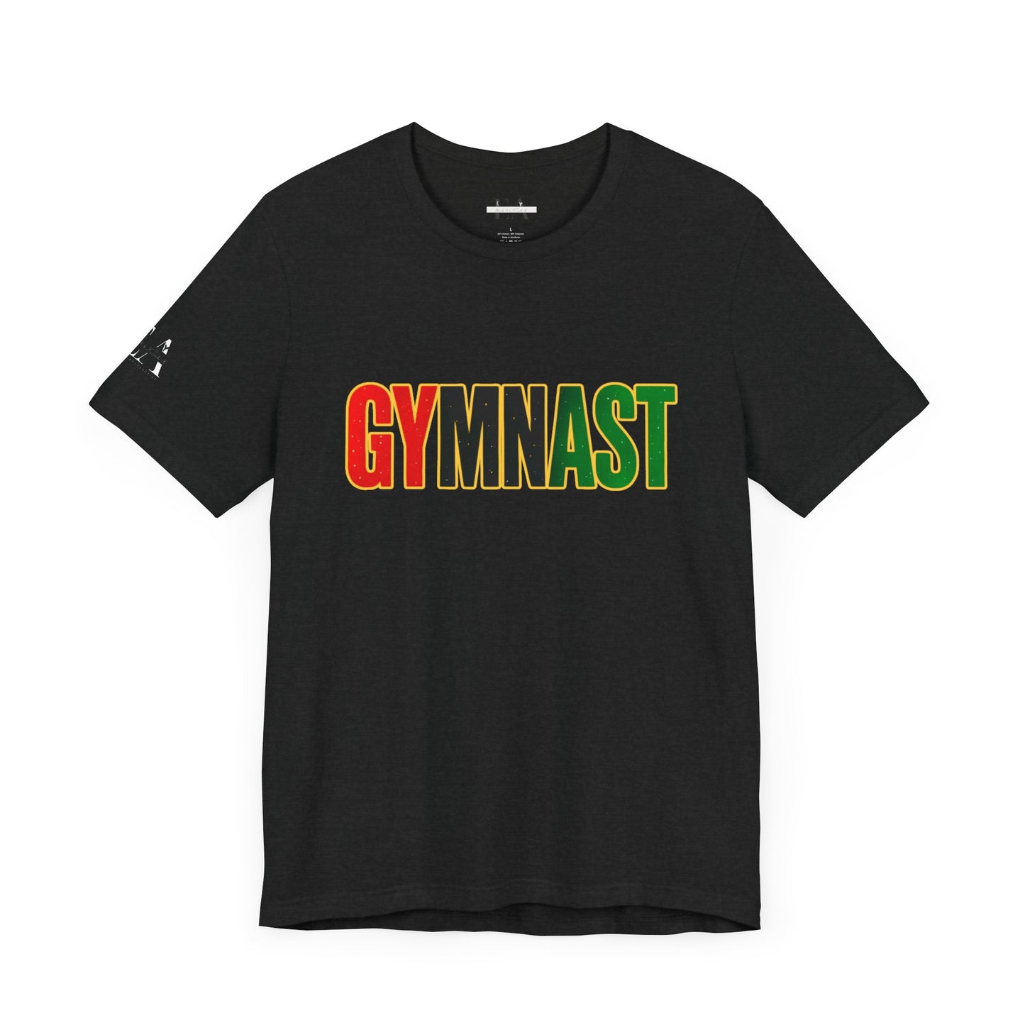 Gymnast (Pan-African Colors) Adult/Teen T-Shirt