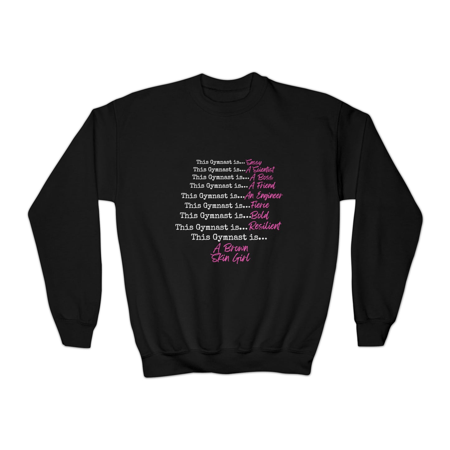 This Gymnast is Youth Crewneck Sweatshirt