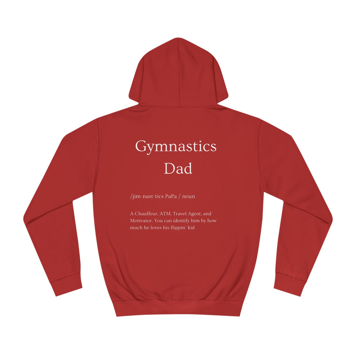 Definition: Dad Unisex College Hoodie (Snug Fit)