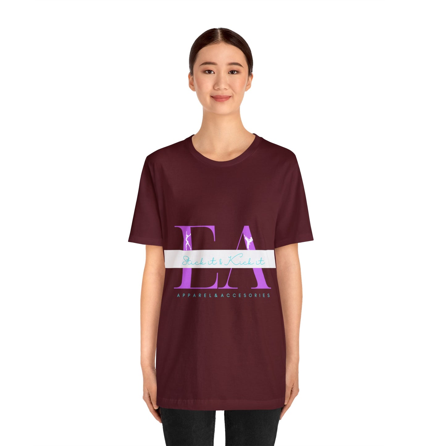 Stick it Kick It Logo Jersey Short Sleeve Tee
