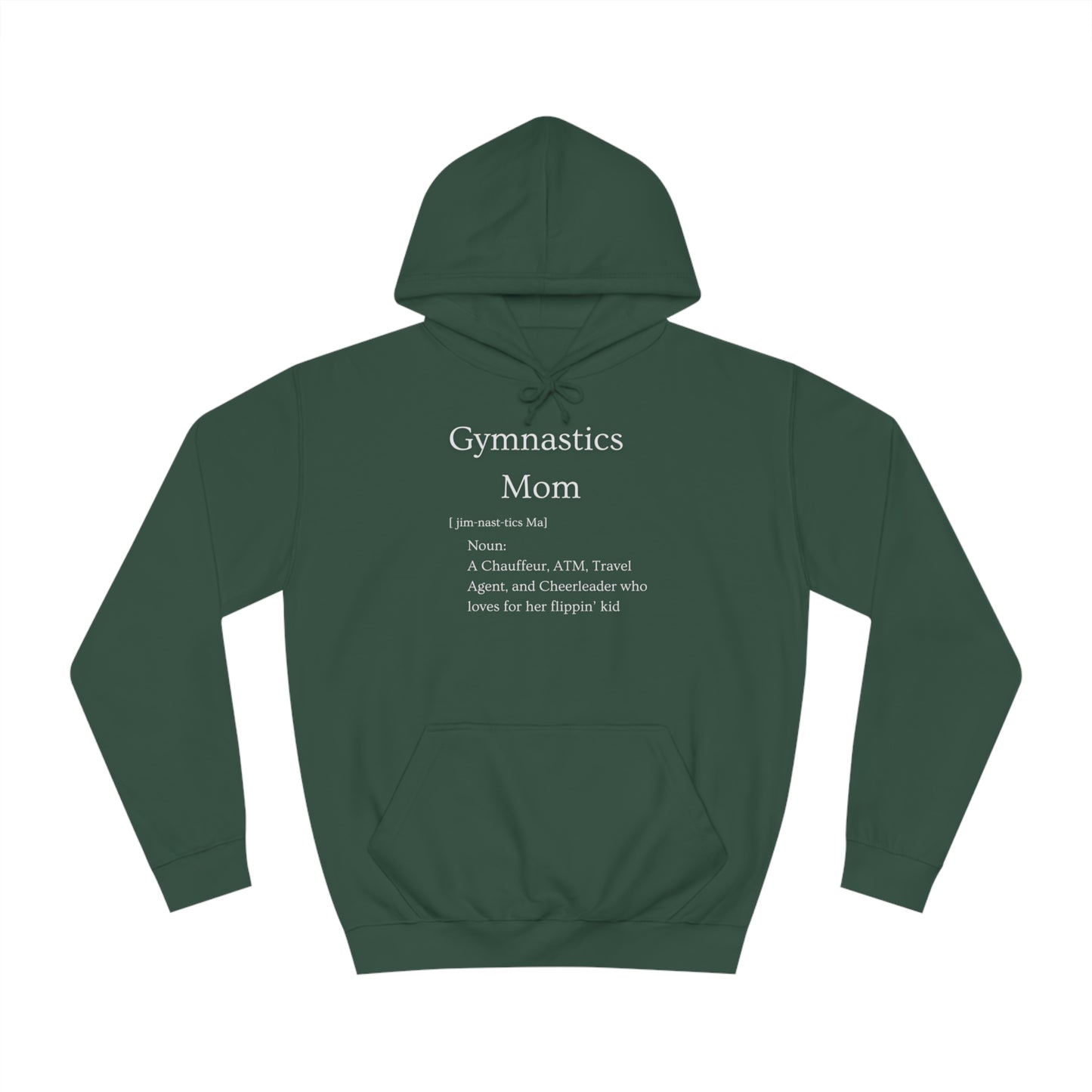 Definition: Mom Unisex College Hoodie
