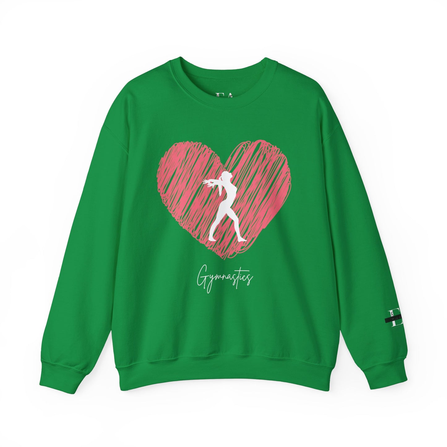 Love Gymnastics Unisex Heavy Blend™ Crewneck Sweatshirt