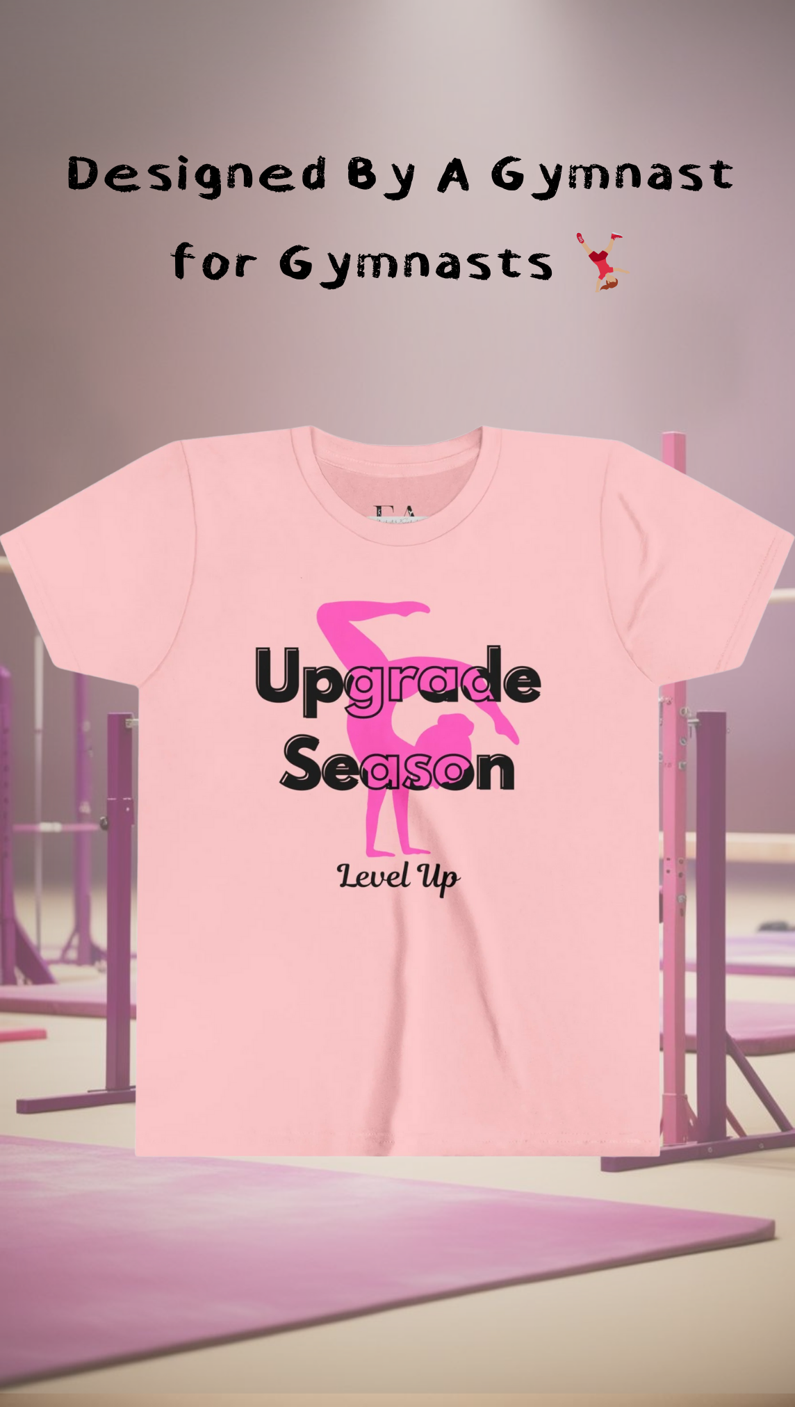 Look Ma, No Hands (Gymnast Aerial )Unisex Jersey Short Sleeve Tee