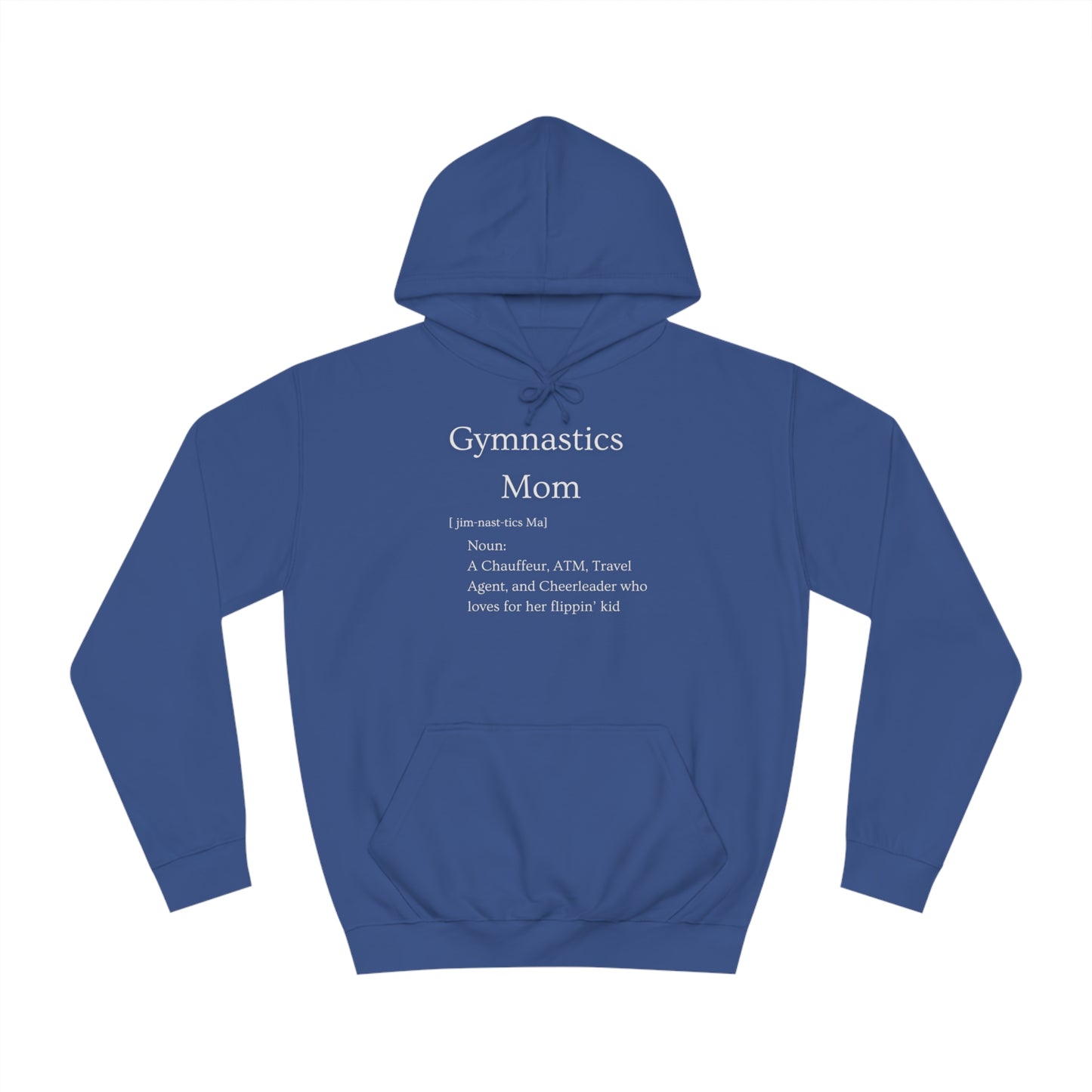 Definition: Mom Unisex College Hoodie