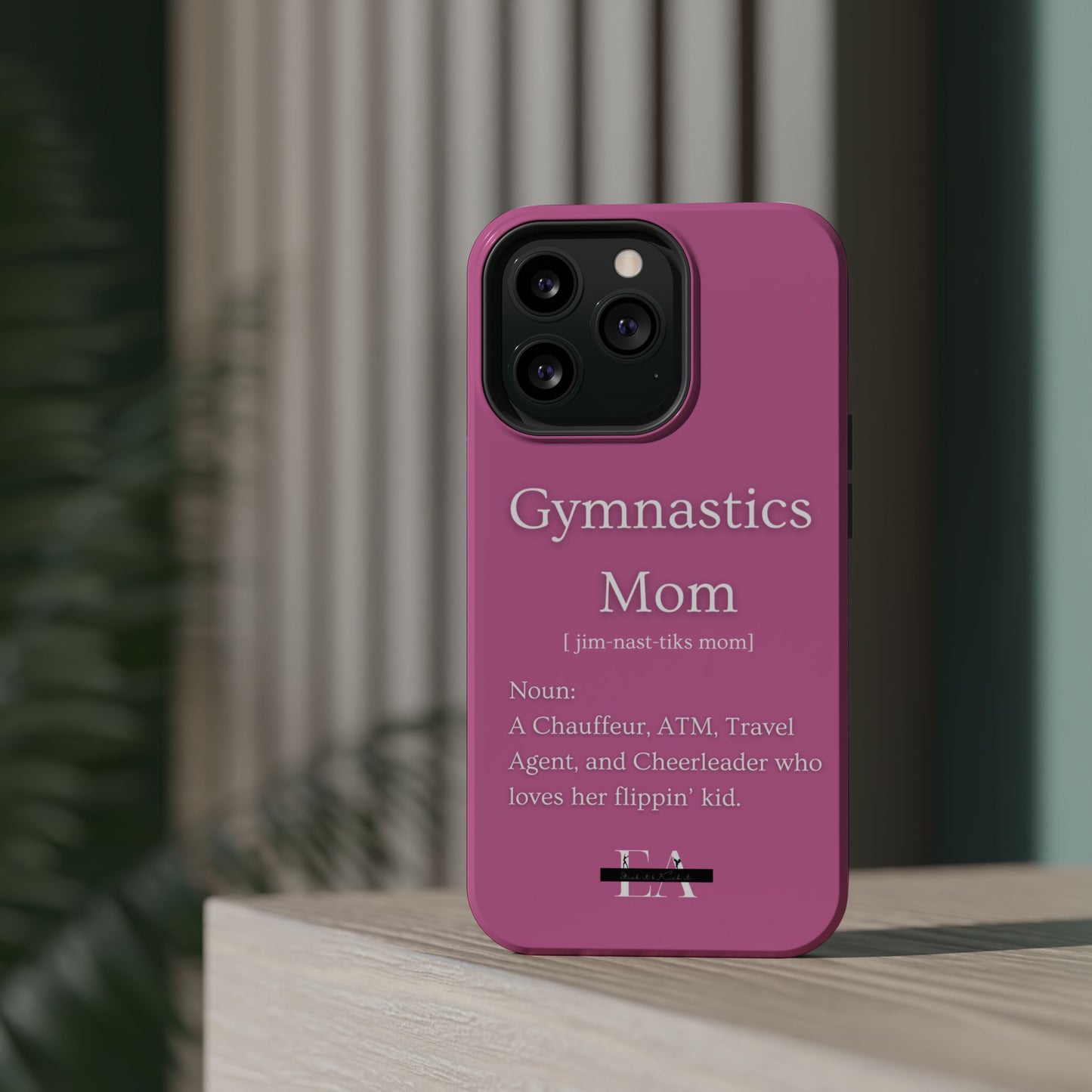 Gymnastics Mom MagSafe Tough Case (all iPhone 13 & Newer)