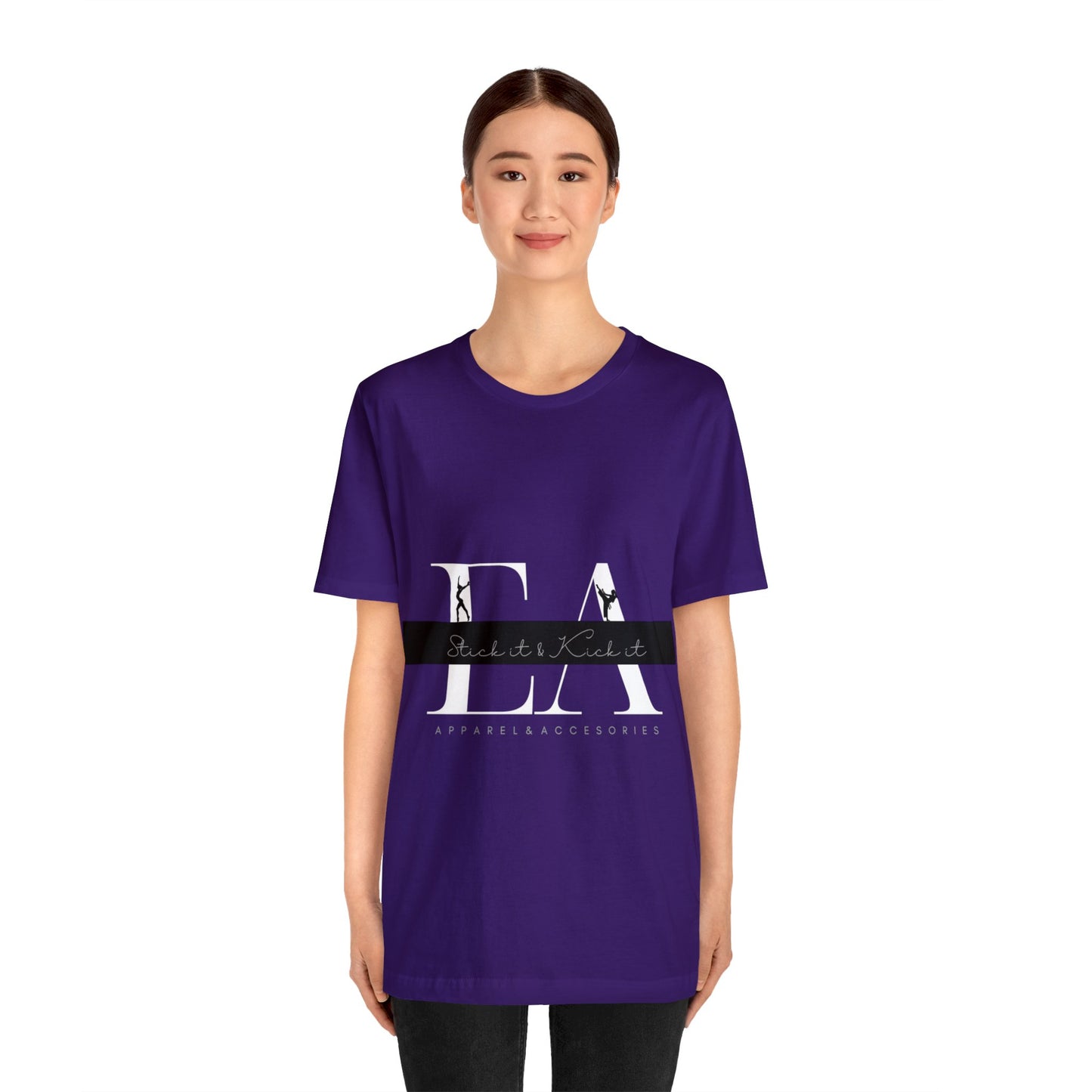 Stick it Kick It Logo Jersey Short Sleeve Tee