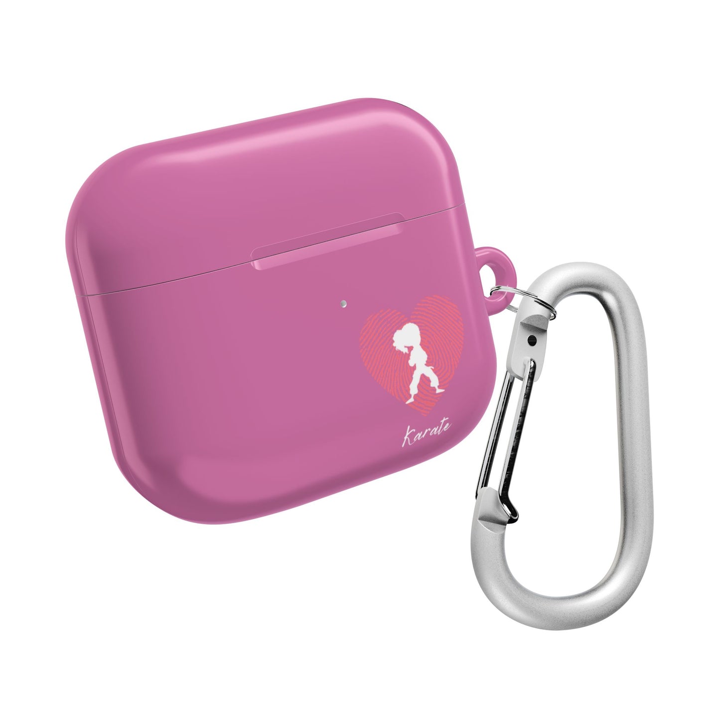 Karate Kid AirPod Case - Train Hard, Play Hard, Study Hard - Cute Pink Protective Cover