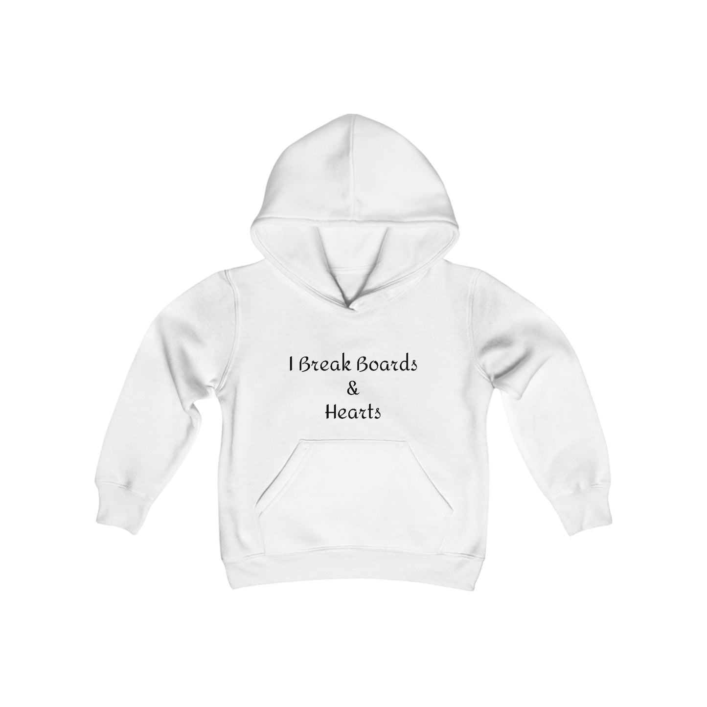Youth Cute Karate Heavy Blend Hooded Sweatshirt