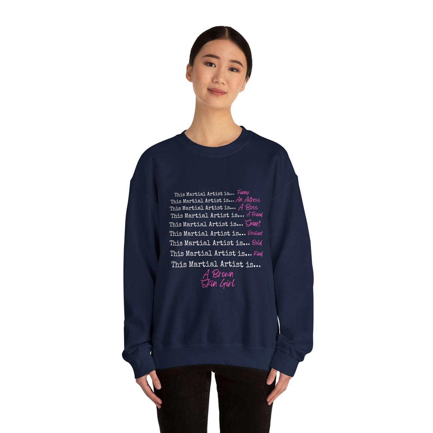 This Martial Artist Unisex Heavy Blend™ Crewneck Sweatshirt