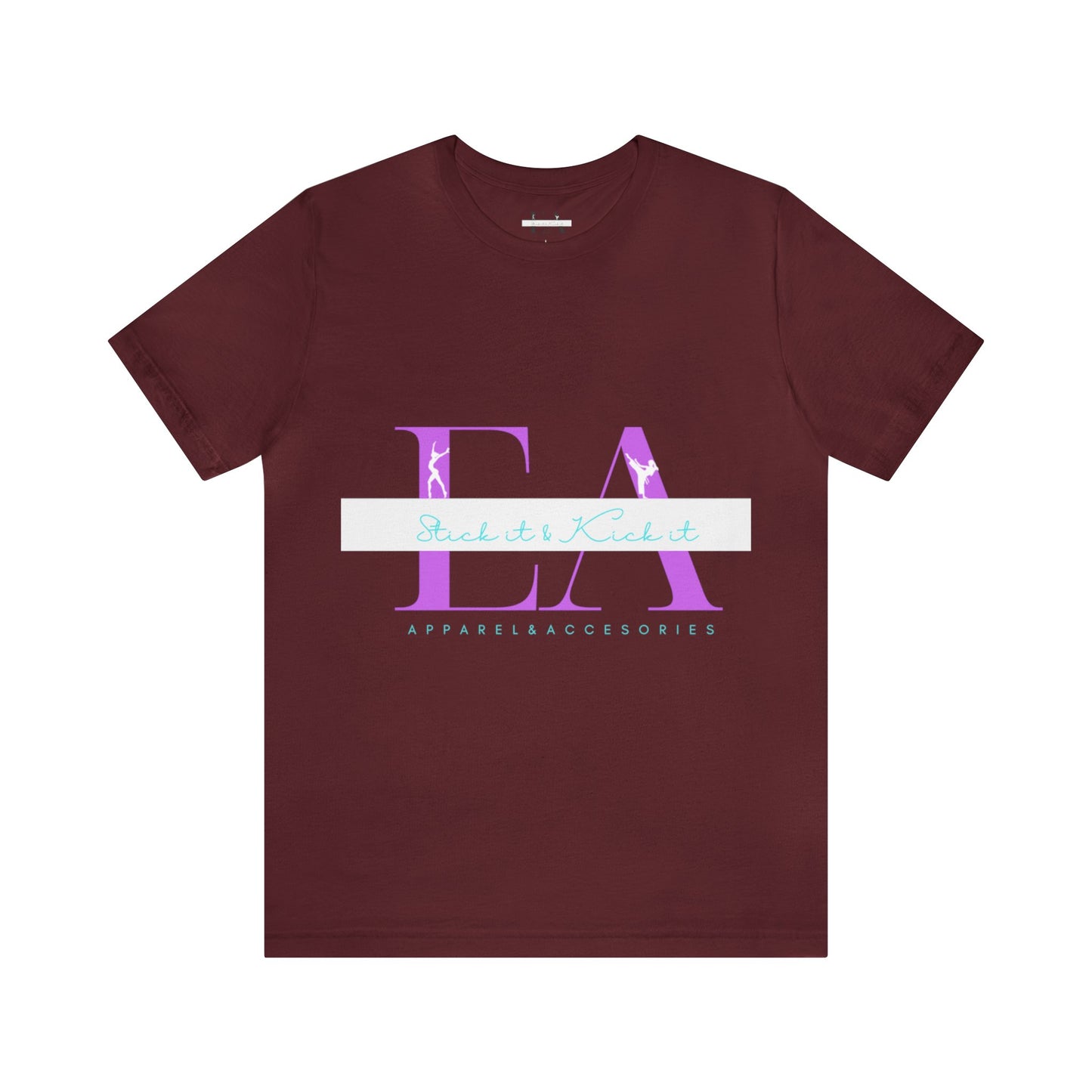 Stick it Kick It Logo Jersey Short Sleeve Tee