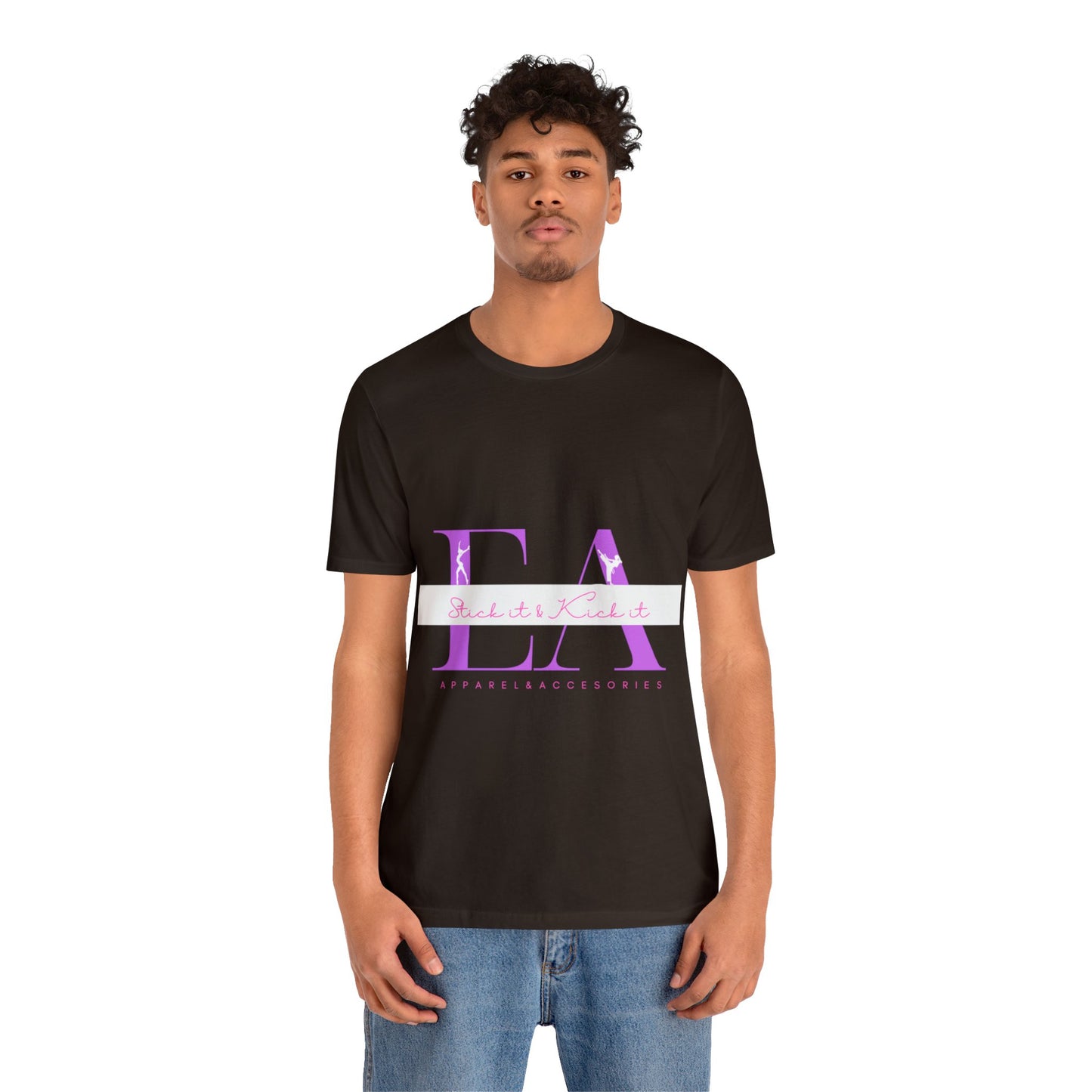 Stick it Kick It Logo Jersey Short Sleeve Tee