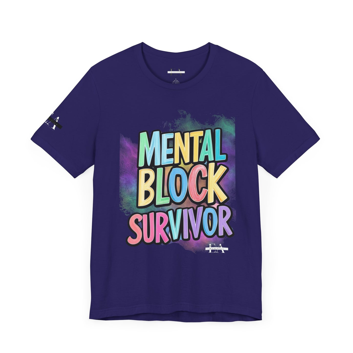 Mental Block Survivor Adult/Teen T-Shirt