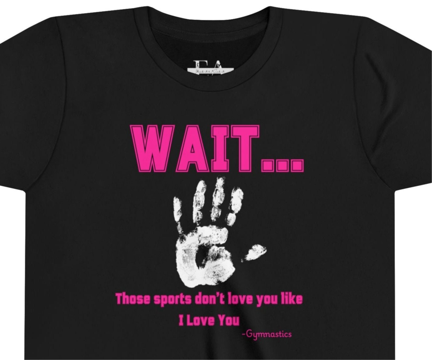 WAIT (Gymnastics Still Loves You) Youth Short Sleeve Tee