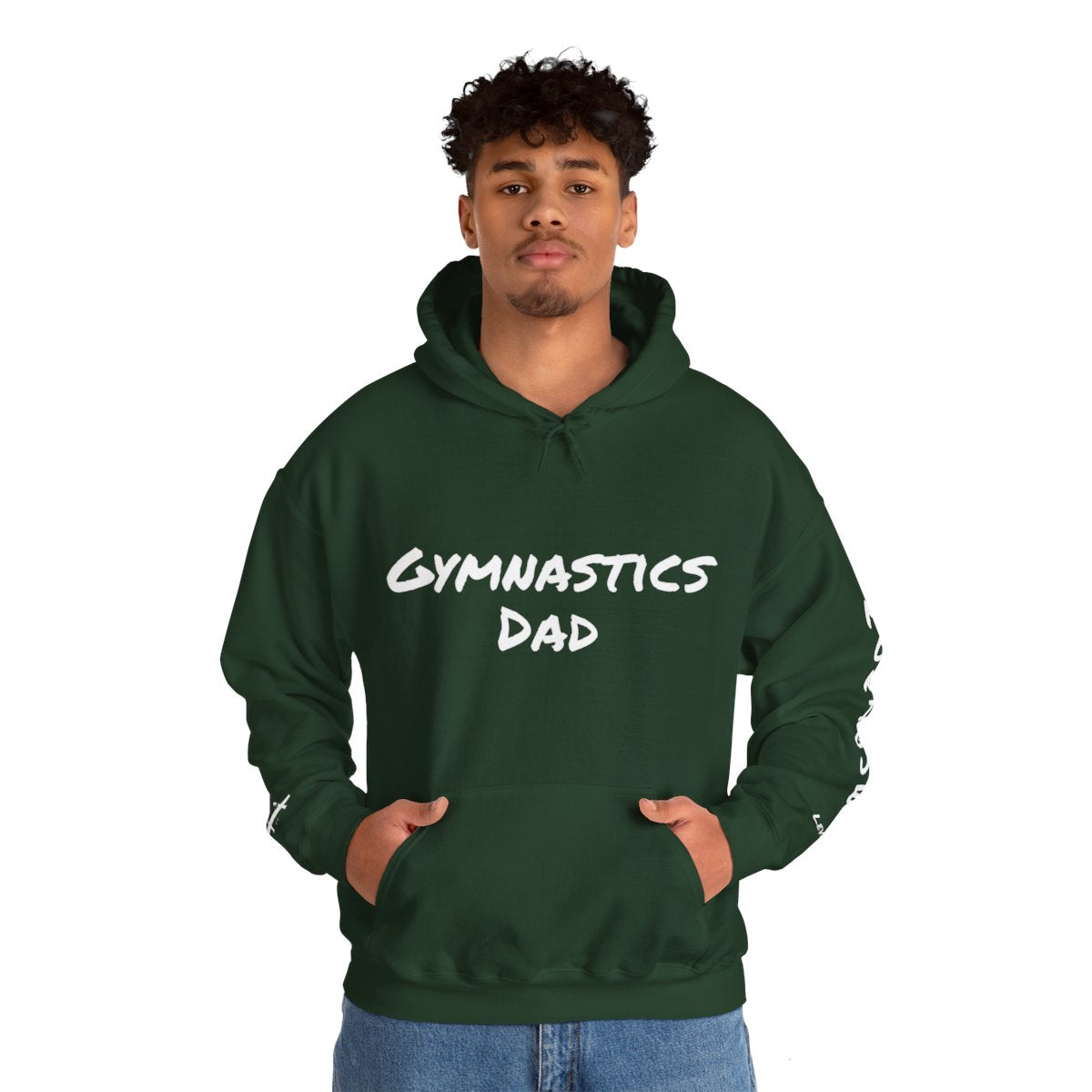 Definition Gymnastics Dad Unisex Heavy Blend™ Hooded Sweatshirt