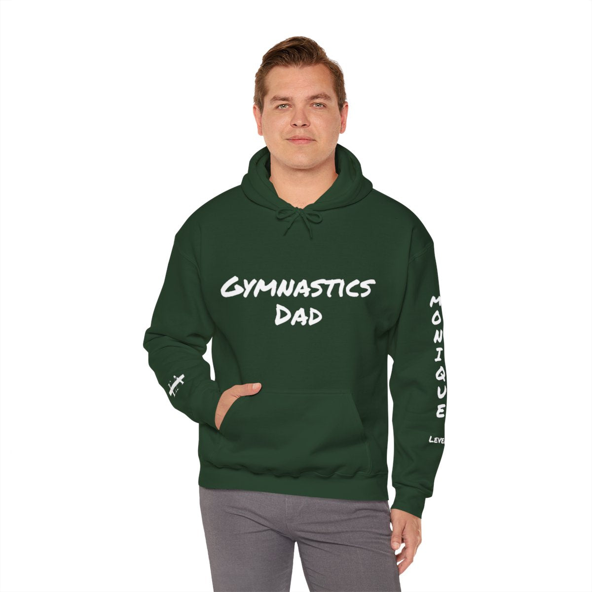 Definition Gymnastics Dad Unisex Heavy Blend™ Hooded Sweatshirt