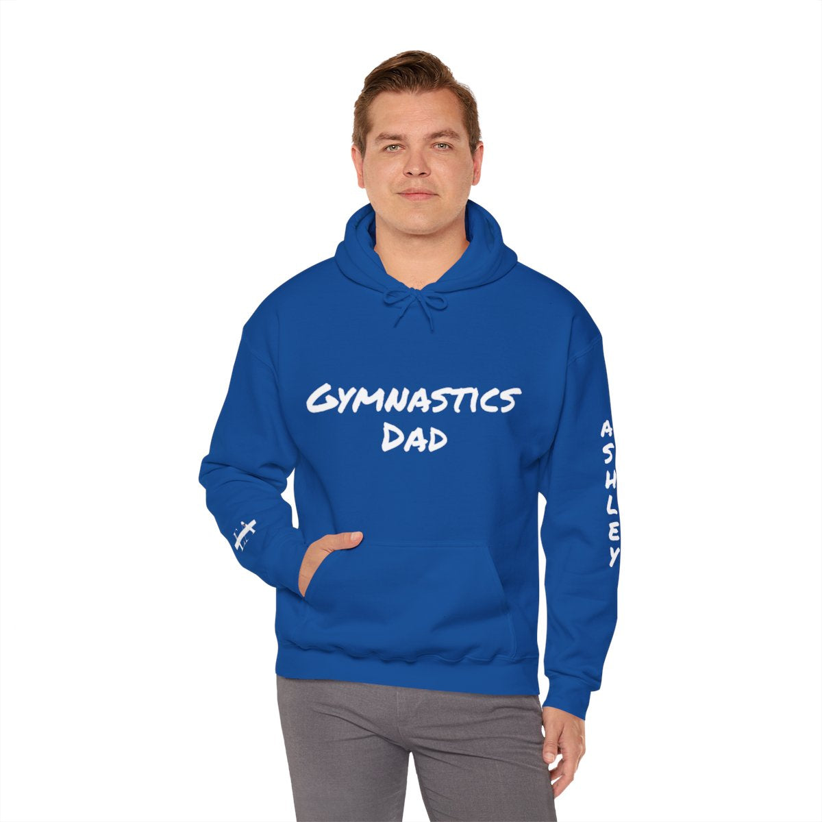Definition Gymnastics Dad Unisex Heavy Blend™ Hooded Sweatshirt