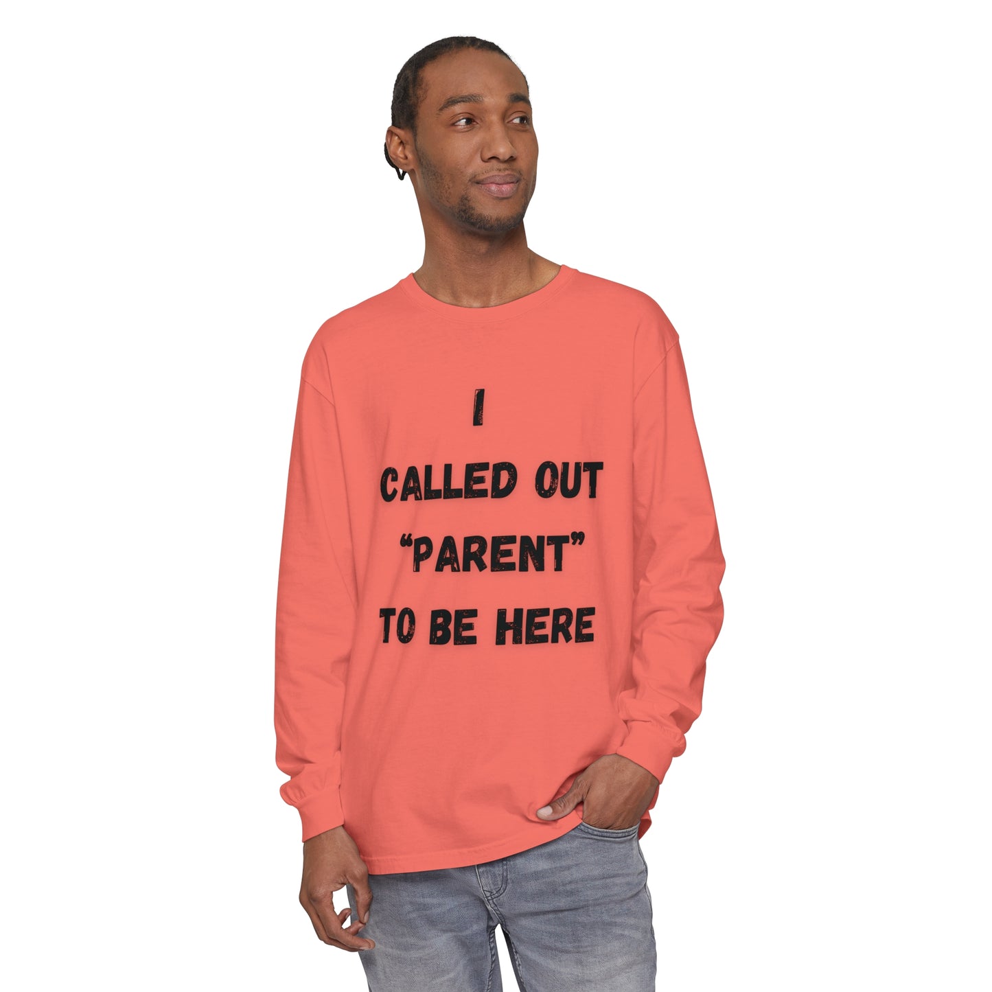 Called Out Unisex Garment-dyed Long Sleeve T-Shirt