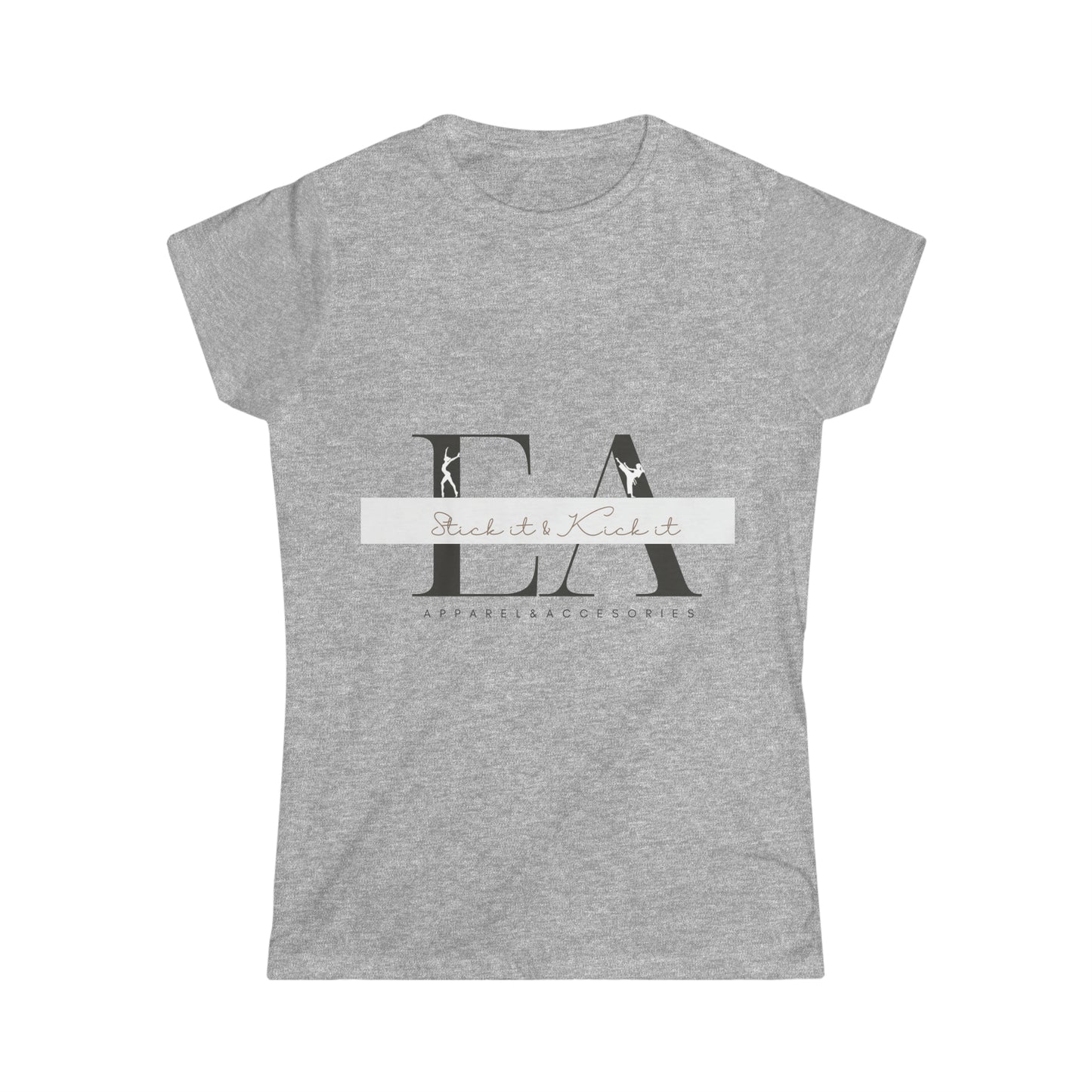 Stick it & Kick it Logo Women's Softstyle Tee