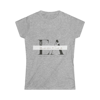 Stick it & Kick it Logo Women's Softstyle Tee