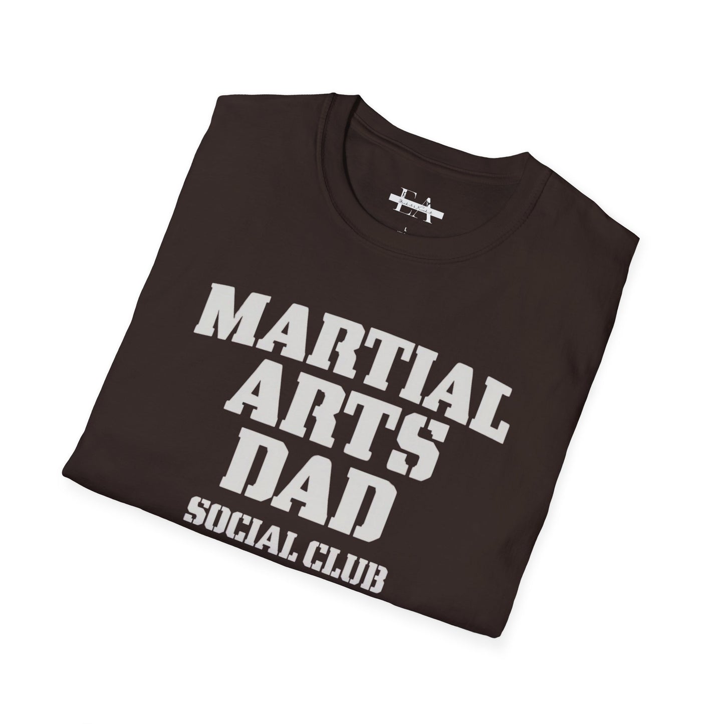 Martial Arts Dad T-Shirt, Unisex Softstyle Tee for Dads, Father's Day Gift, Martial Arts Fan Shirt, Casual Everyday Wear