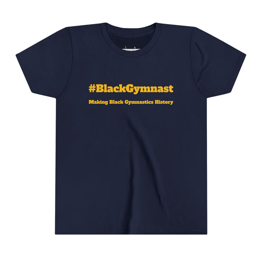 Historical Black Gymnast (HBCU version) T-Shirt Youth Size