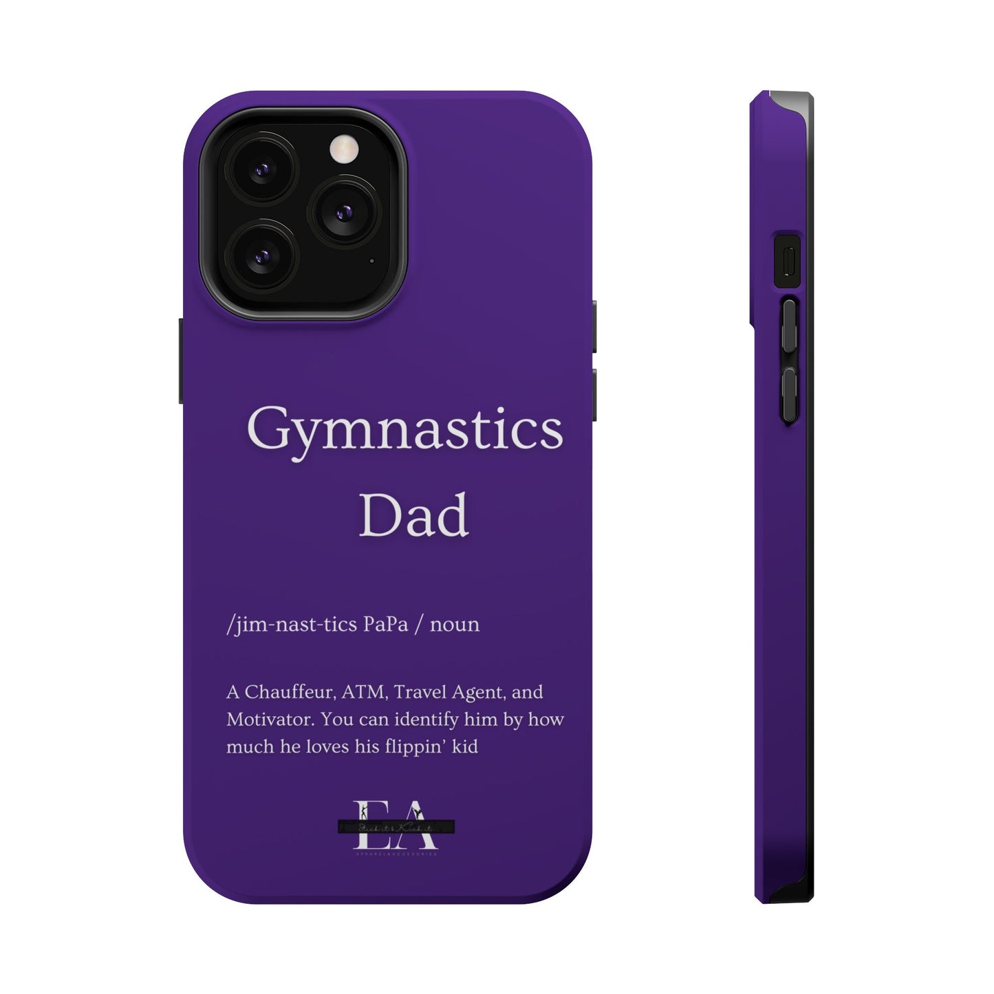 Gymnastics Dad MagSafe Tough Case (all iPhone 13 & Newer)