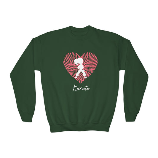 Love Karate Youth Crewneck Sweatshirt