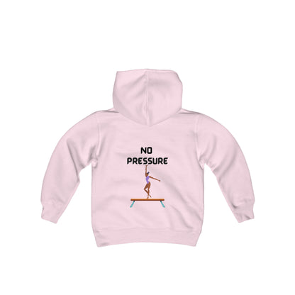 Youth Beam Queen (No Pressure) Heavy Blend Hooded Sweatshirt