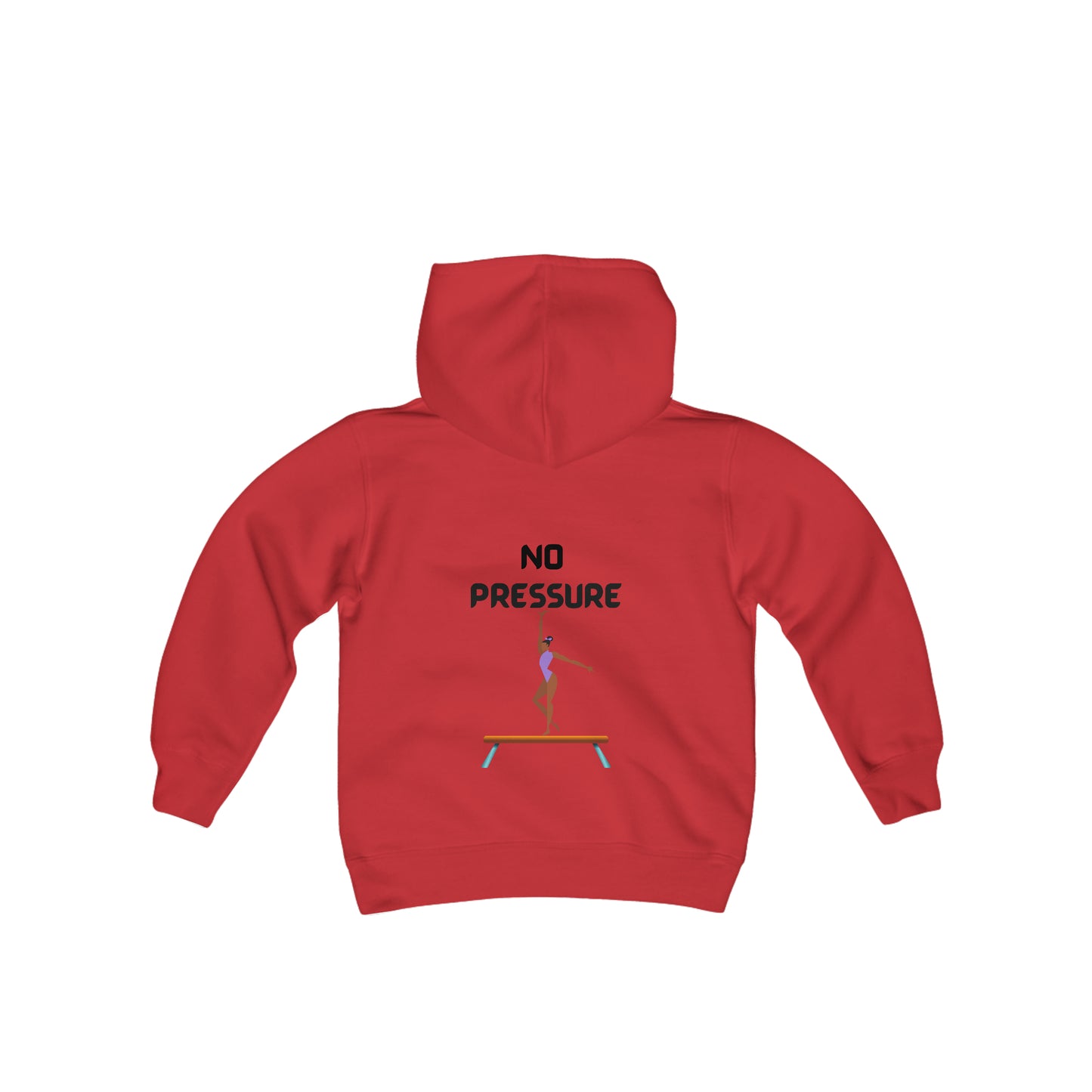 Youth Beam Queen (No Pressure) Heavy Blend Hooded Sweatshirt